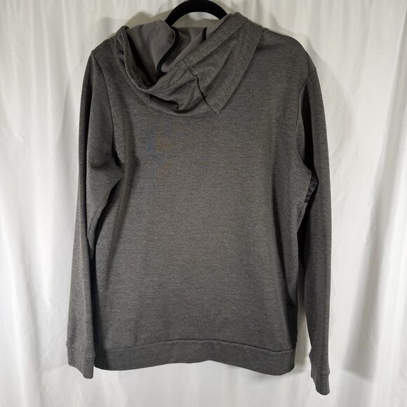 Nike Hoodie Men's Small Grey Dri Fit Fleece Lined Hooded Long Sleeve Pockets - Picture 9 of 11